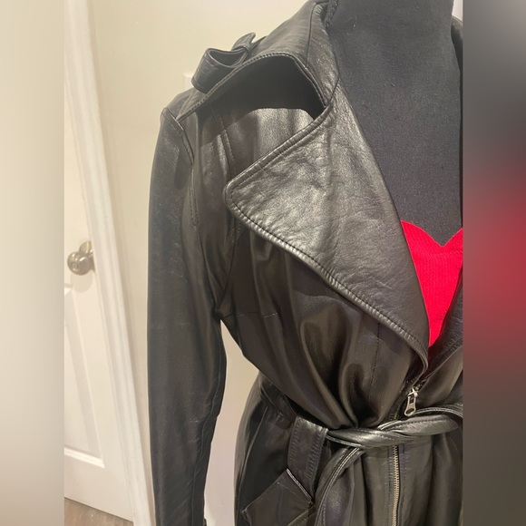 REAL LEATHER vera pelle jacket/dress - Picture 7 of 13